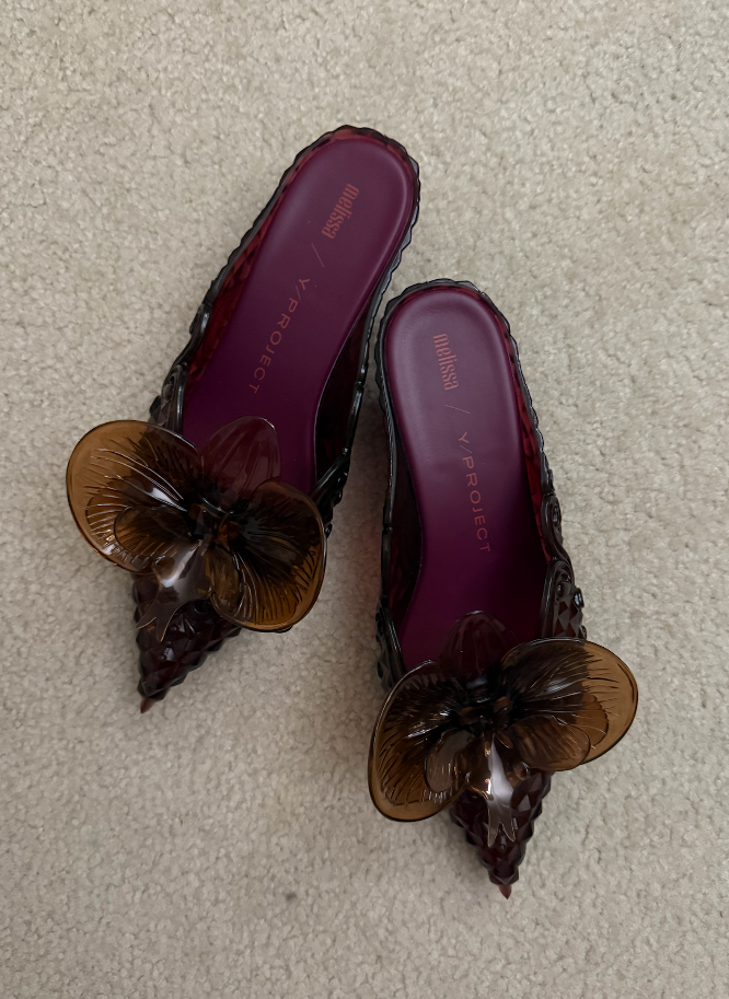 Y/PROJECT X MELISSA MULE W/ ORNAMENT